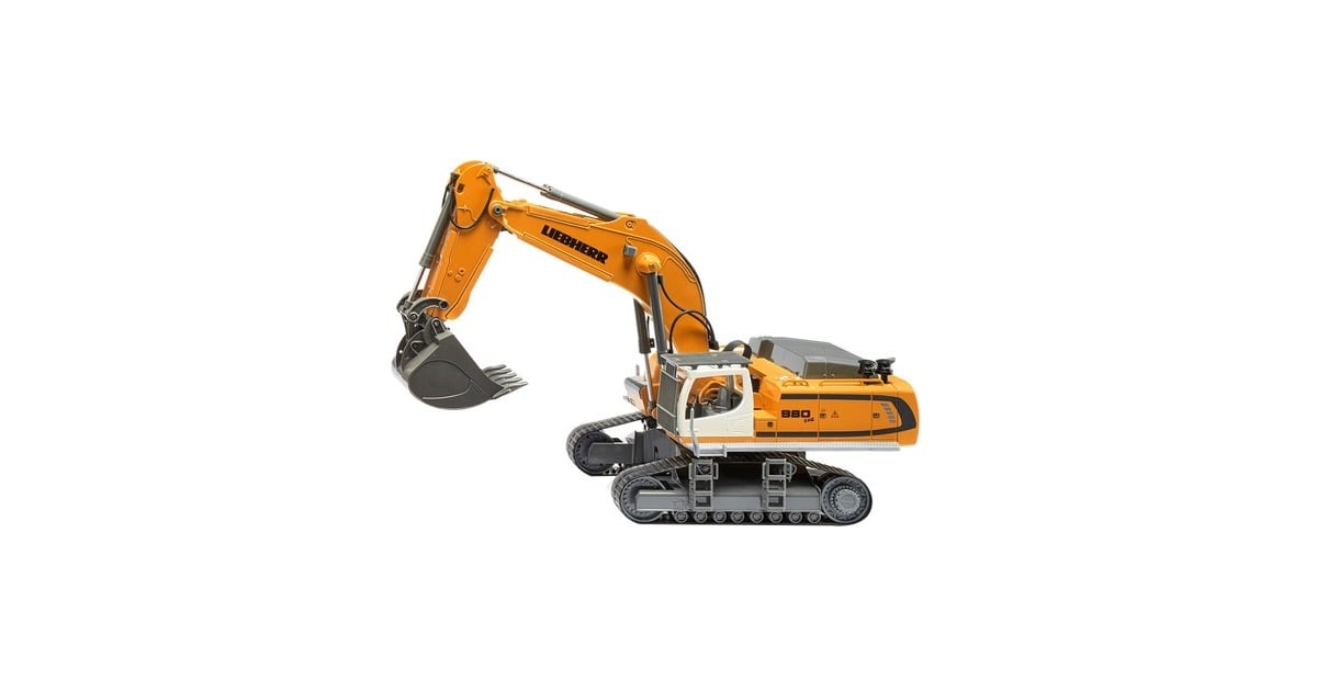SIKUControl - Liebherr graafmachine Bluetooth met app-besturing RC  (Schaal 1:32)