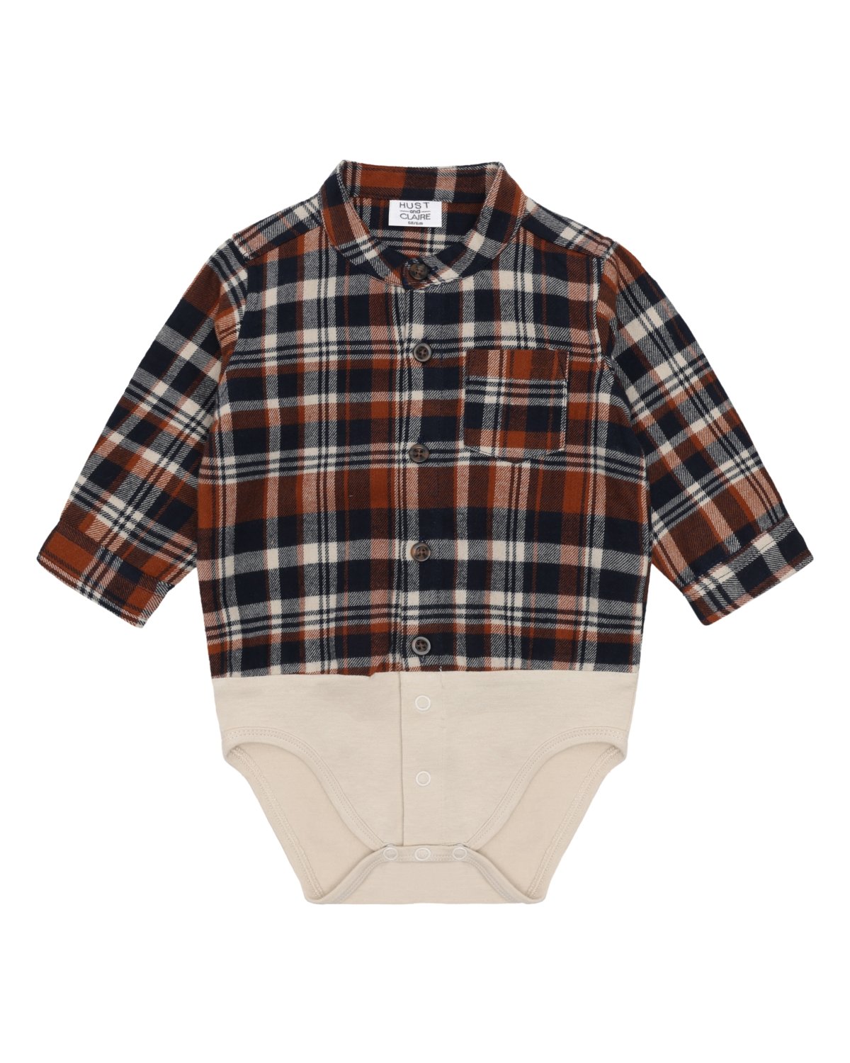 Skjortebody Flanell – Myk og Elastisk Bomull | Bertil Urban check
