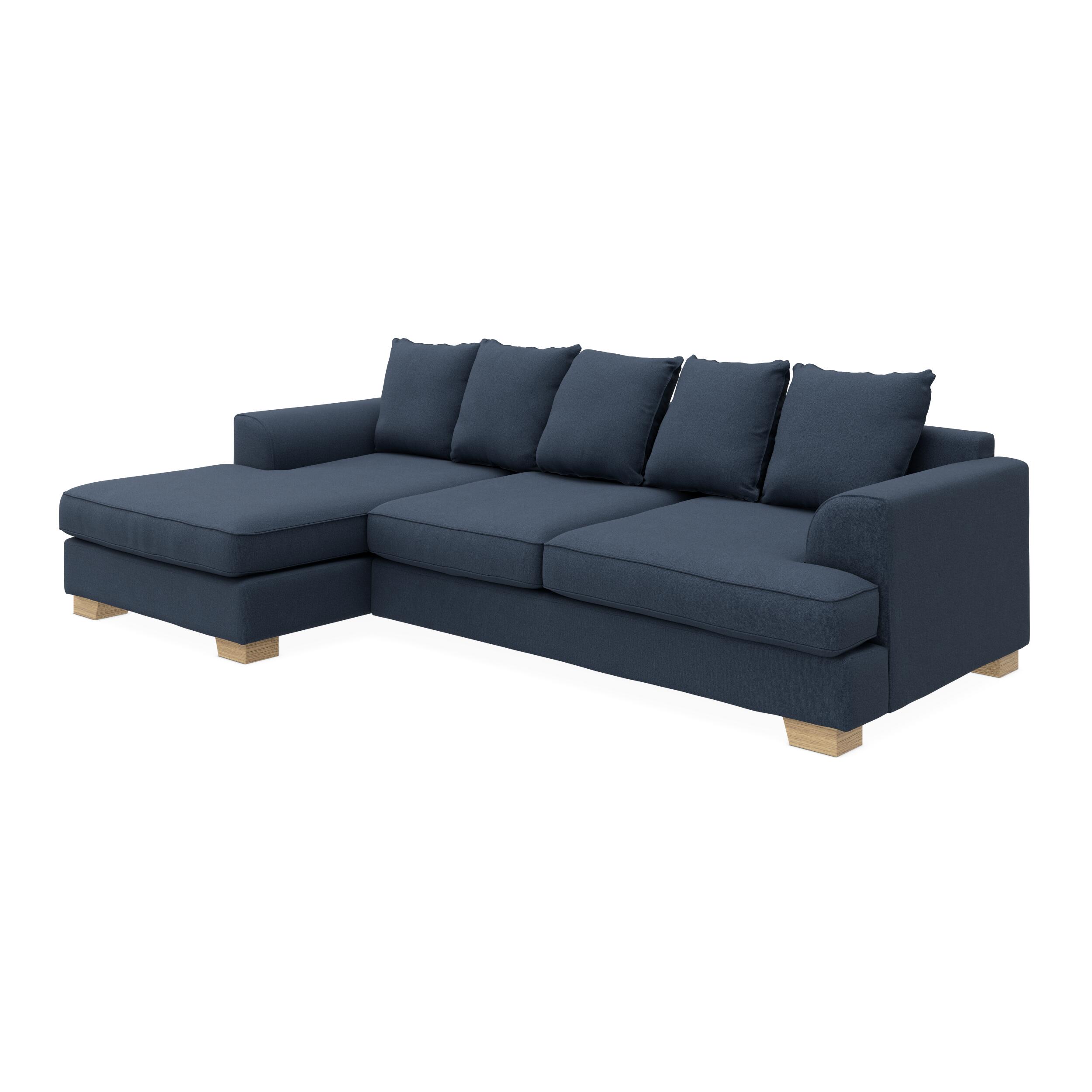 Kingston venstrevendt sofa med chaiselong