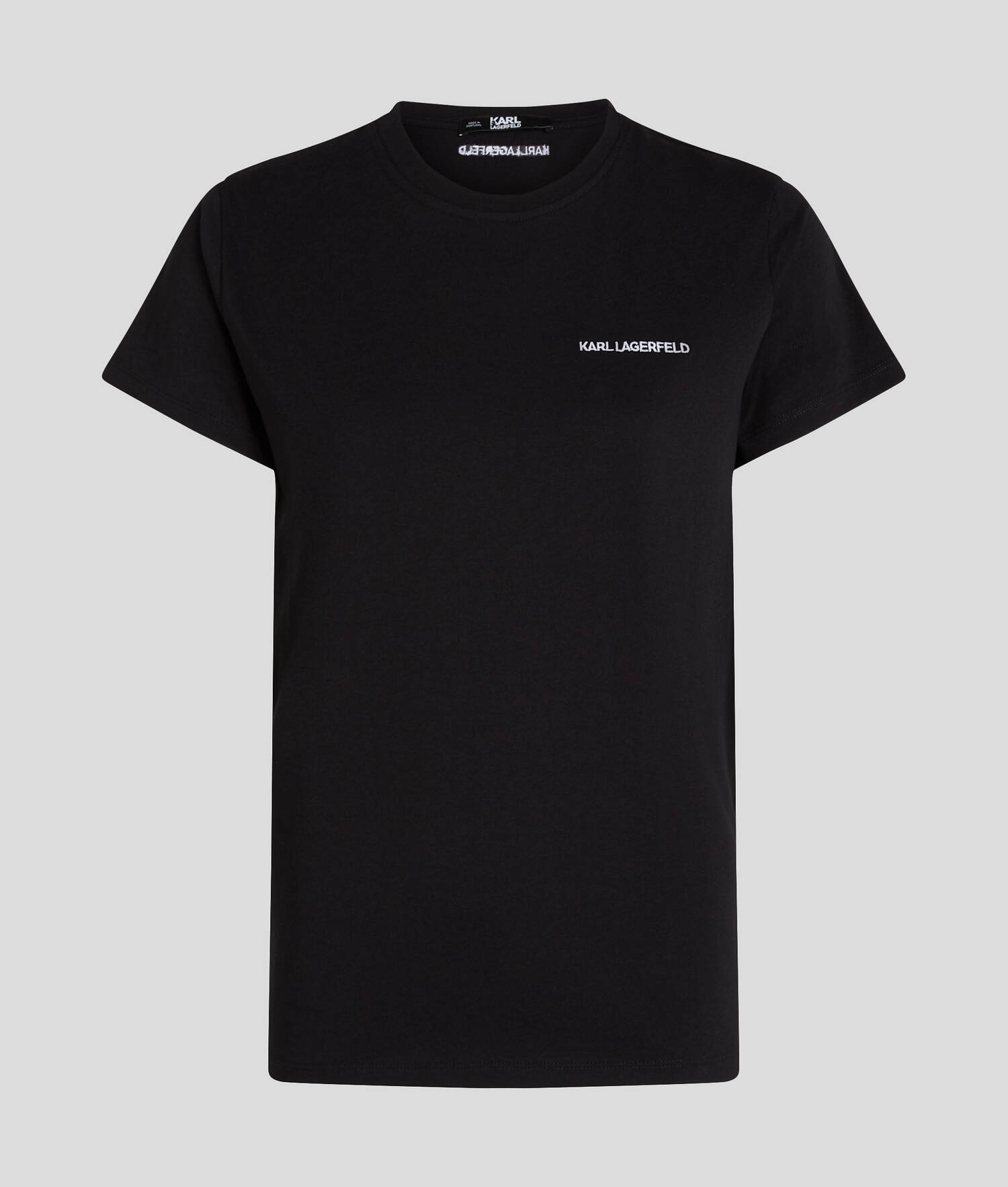 T-SHIRT À LOGO KARL LAGERFELD - Noir