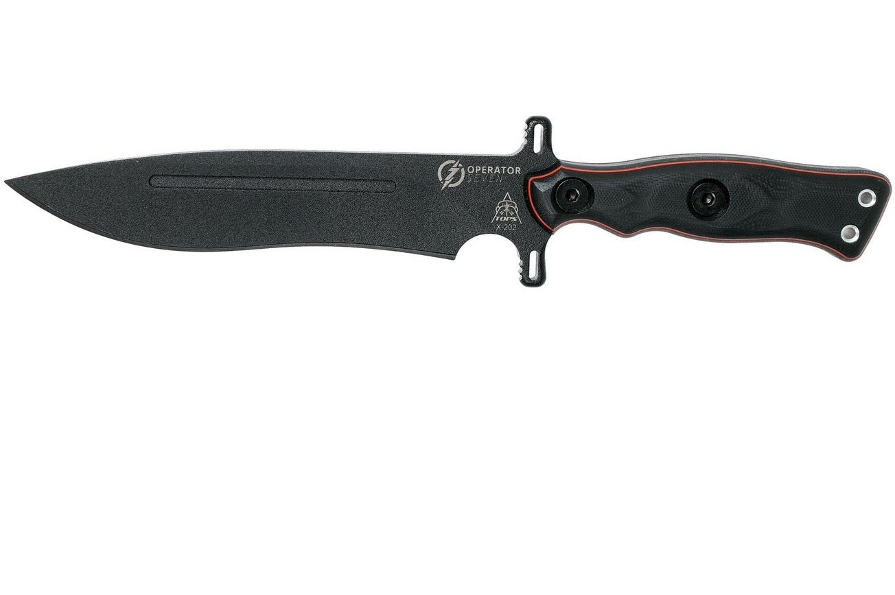 TOPS Knives Operator 7 Blackout Edition OP7-02 survivalmes