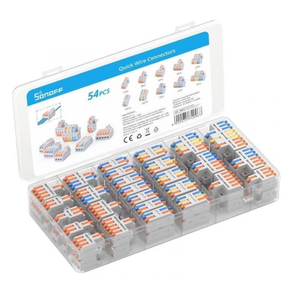 Sonoff Pack Conectores de Emenda 54 Unidades