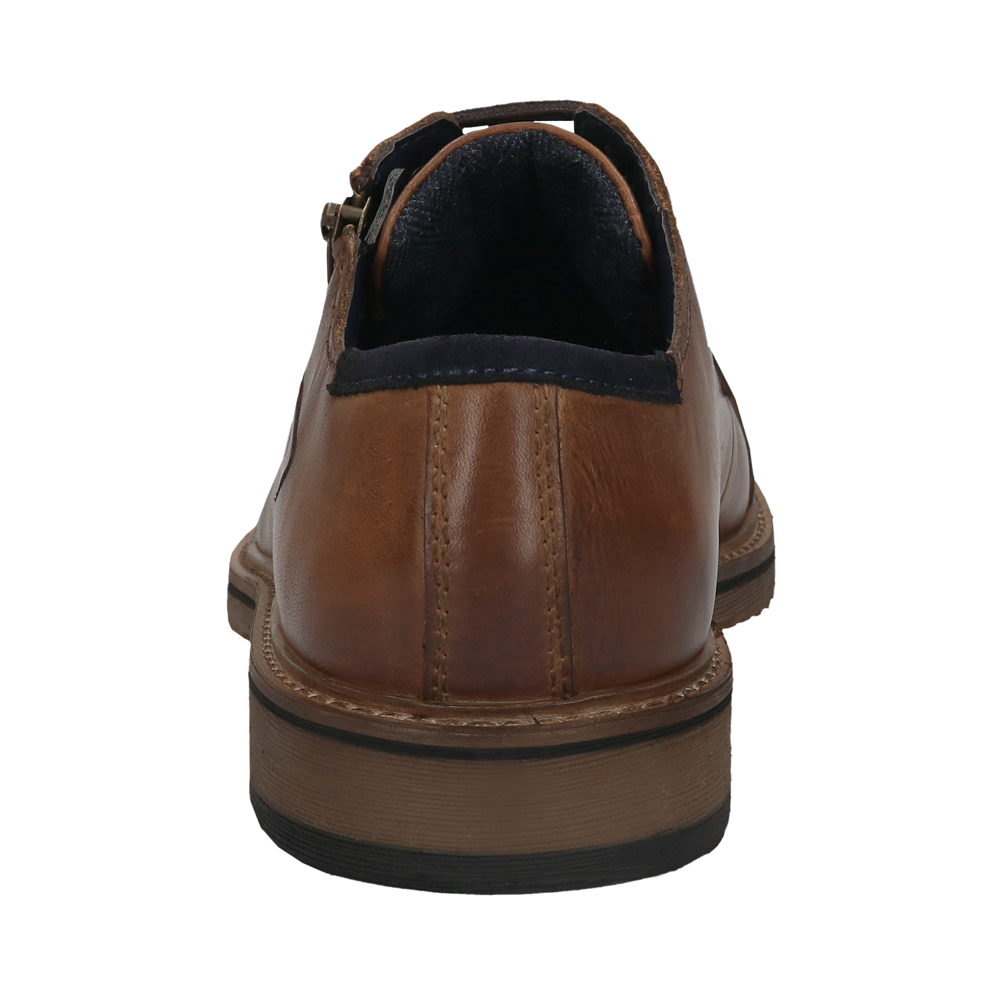 bugatti Schnürschuh  Halbschuh, Business Schuh mit seitlichem Reissverschluss