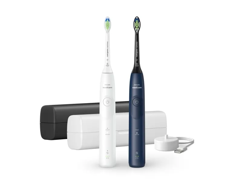 Philips Sonicare 5500 series HX7119 - Tandbørste - hvid/marineblå