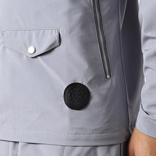 Ensemble veste et Pantalon Cargo Giovani Gris