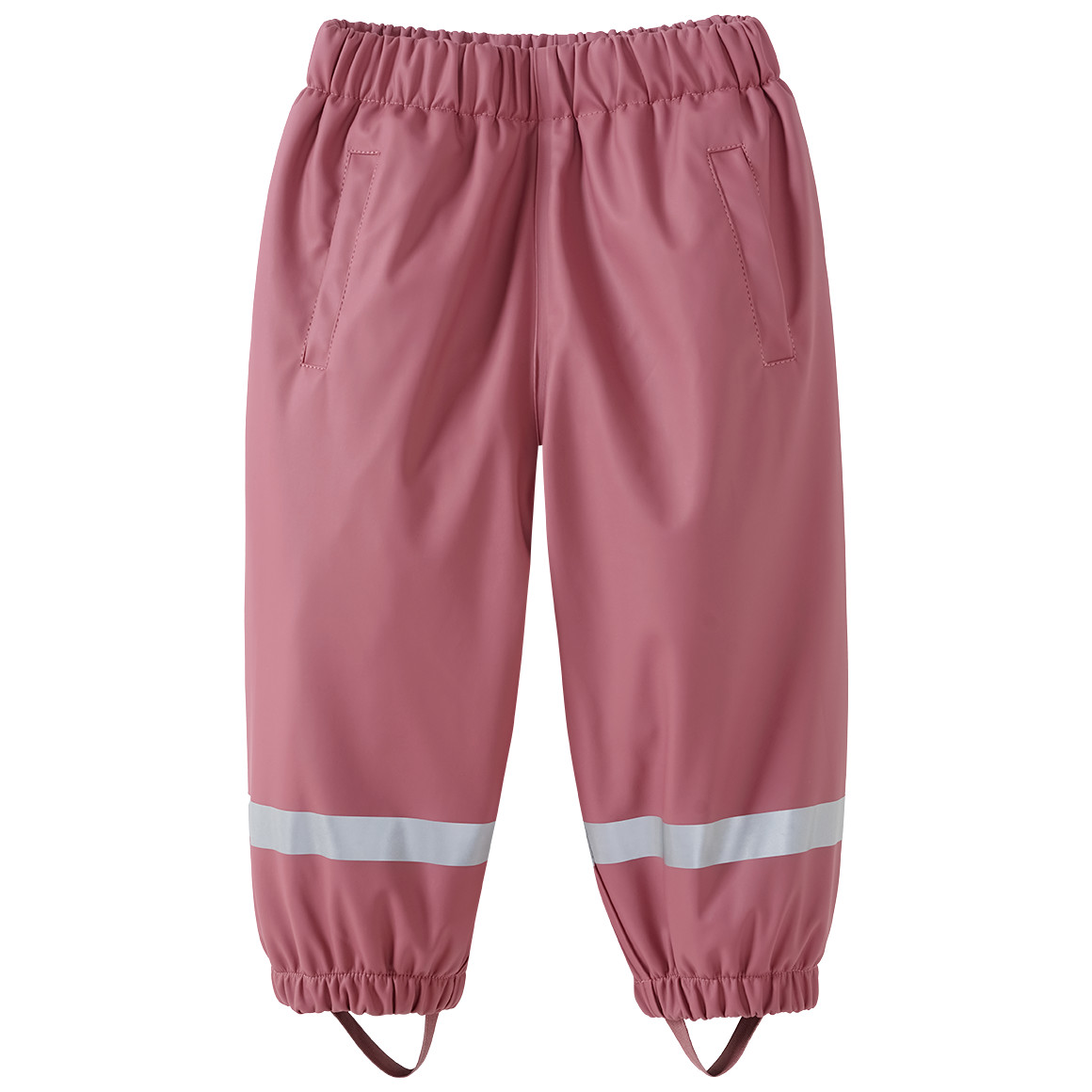 Famy Baby Regenhose mit gestepptem Futter rosa