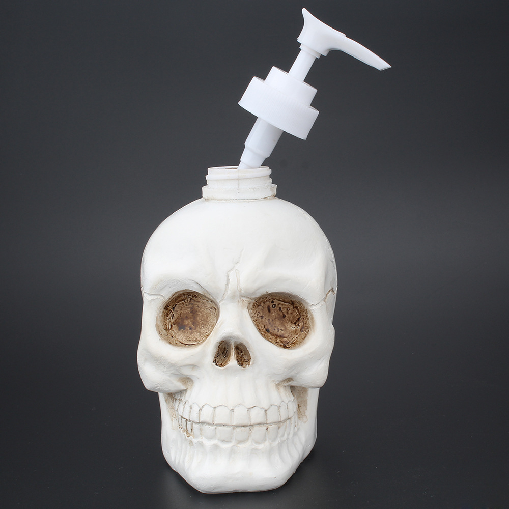 Totenkopf Seifen Spender Halloween Home Deko Lotion Dispenser mit Pumpaufsatz