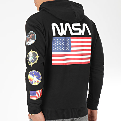 Sweat Capuche Giga Back Noir