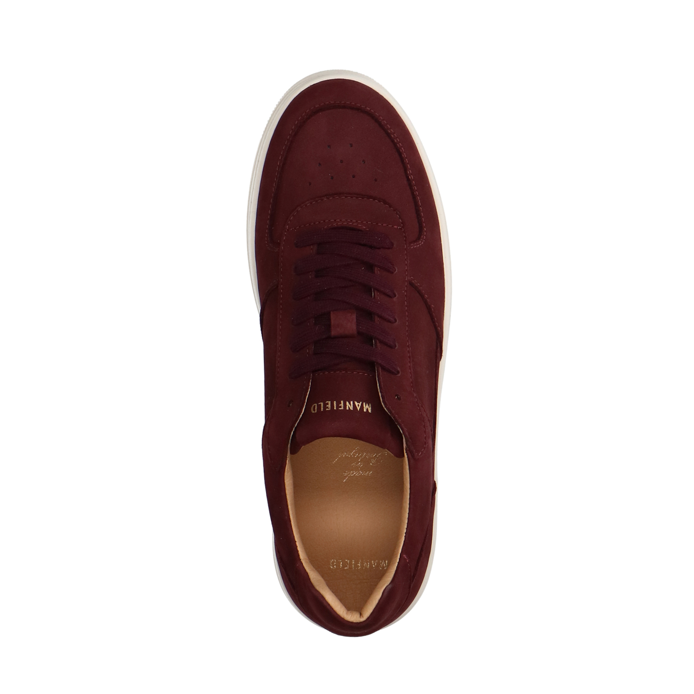 Bordeaux nubuck sneakers