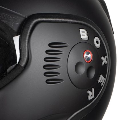 Casque ROOF BOXER V8 S - NOIR MAT + ECRAN DARK SMOKE - Noir