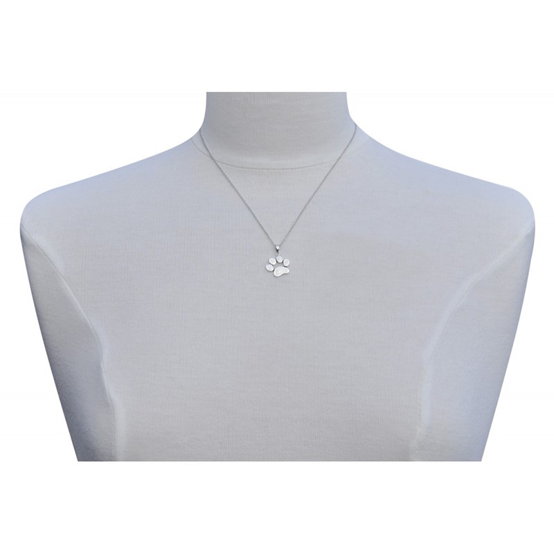 Pendentif Argent Patte de Chien