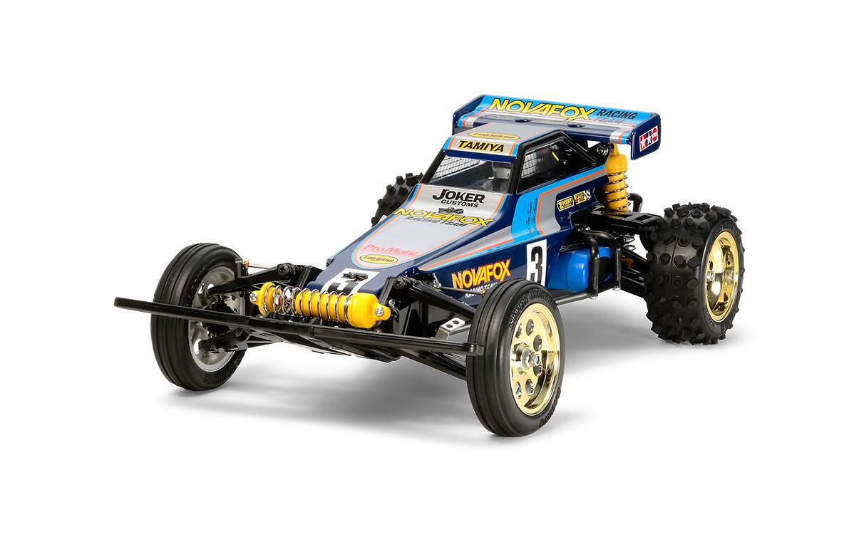 Buggy Novafox 2WD Bausatz, 1:10<br>Neuauflage des Buggy-Klassikers von 1985