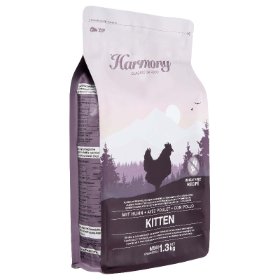 Harmony Cat Kitten mit Huhn