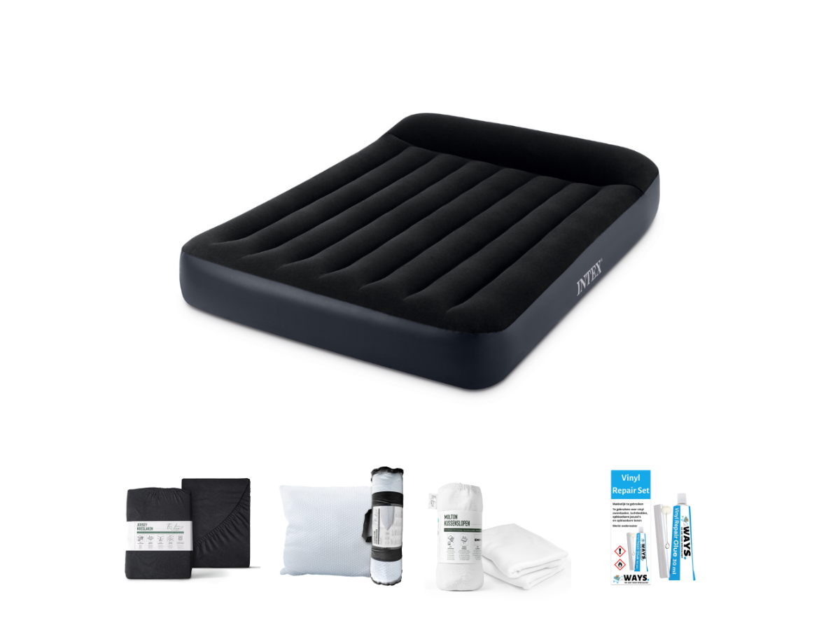 Intex Classic 191 x 137 cm Luchtbedset - 5-delig