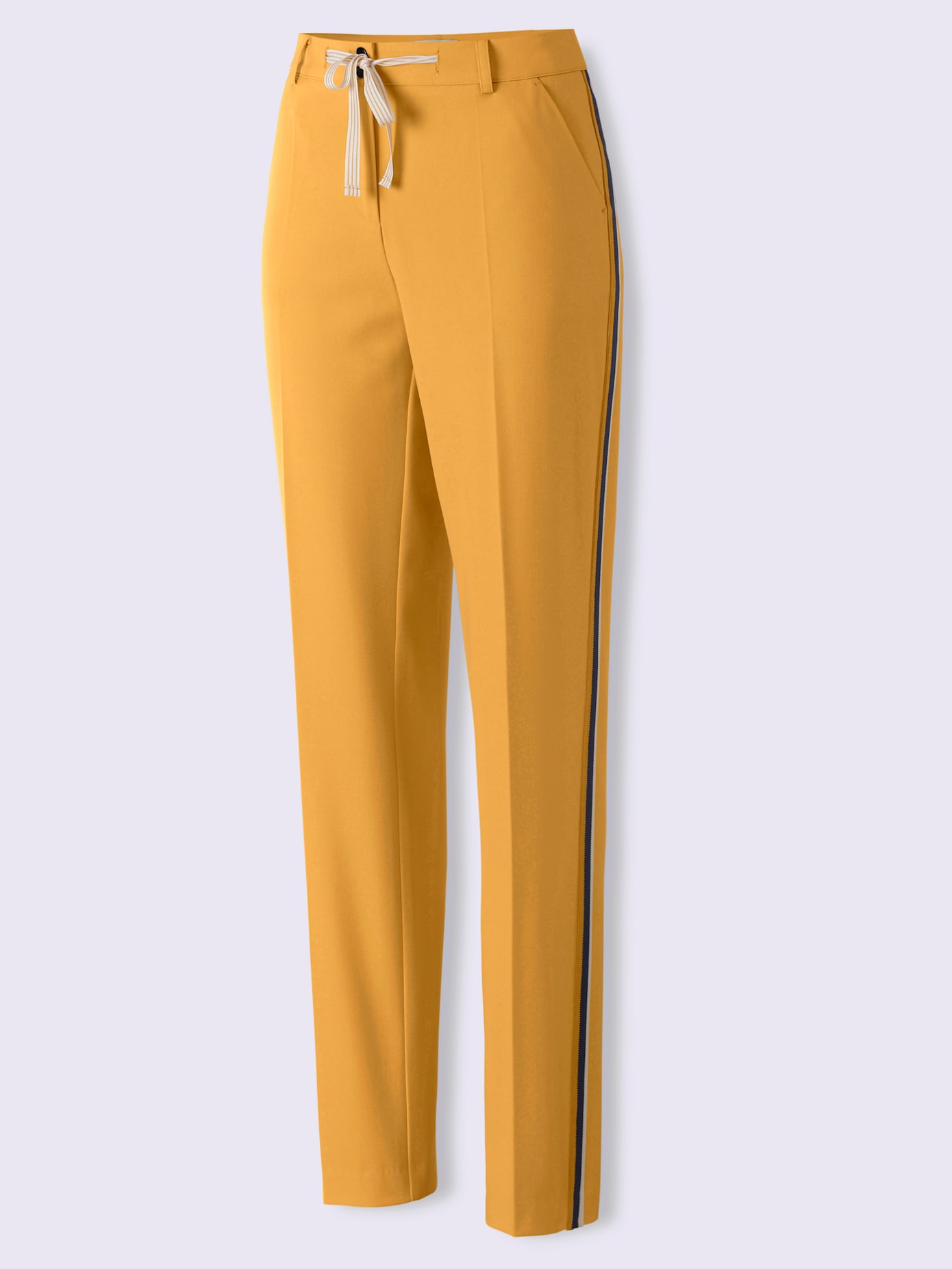 Pantalon de jogging empiècements rayés affinants