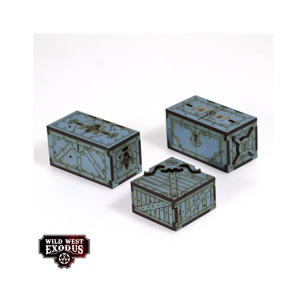 Wild West Exodus - Red Oak Crates, Fences and Barrels