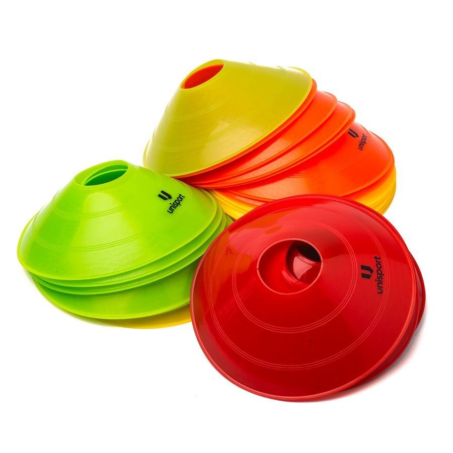 Unisport Plots d'entraînement 30 pcs - Multicolor