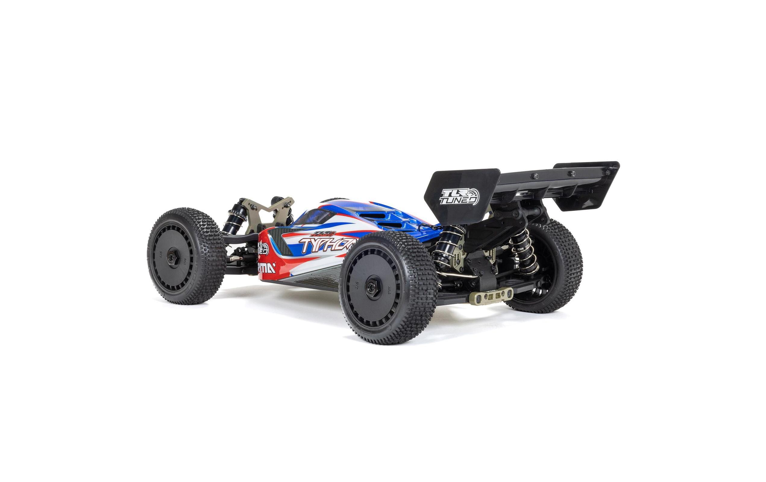 Buggy Typhon BLX 6S TLR Tuned 4WD ARTR, 1:8<br>Renntauglicher Basher Buggy mit Spektrum Brushless Antrieb