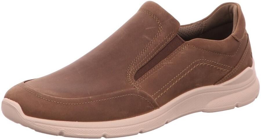 ECCO 511744 02114 Irving Instappers Bruin Nubuck Heren Bruin
