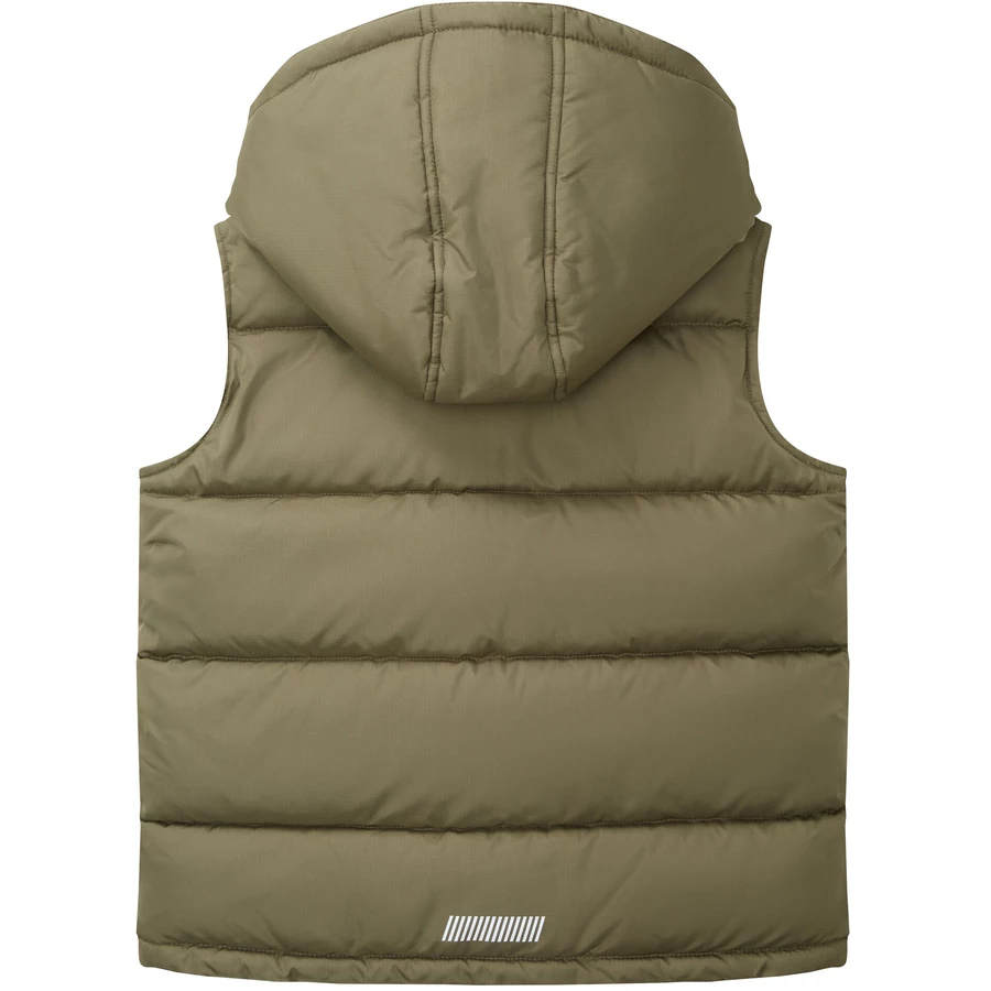 TOM TAILOR Weste Dusty Olive Green