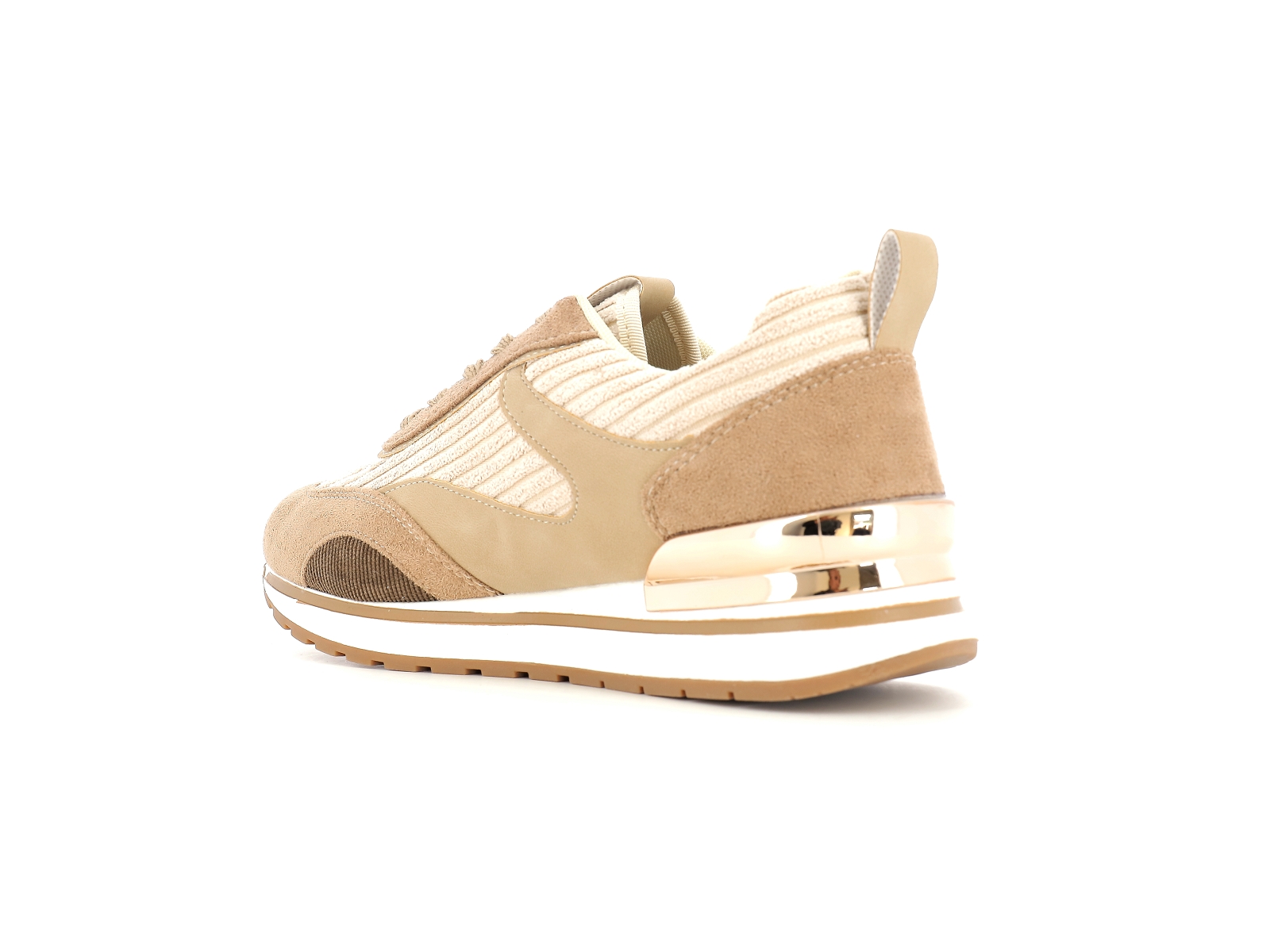 F brand-B851340 Synthétique Marron Beige