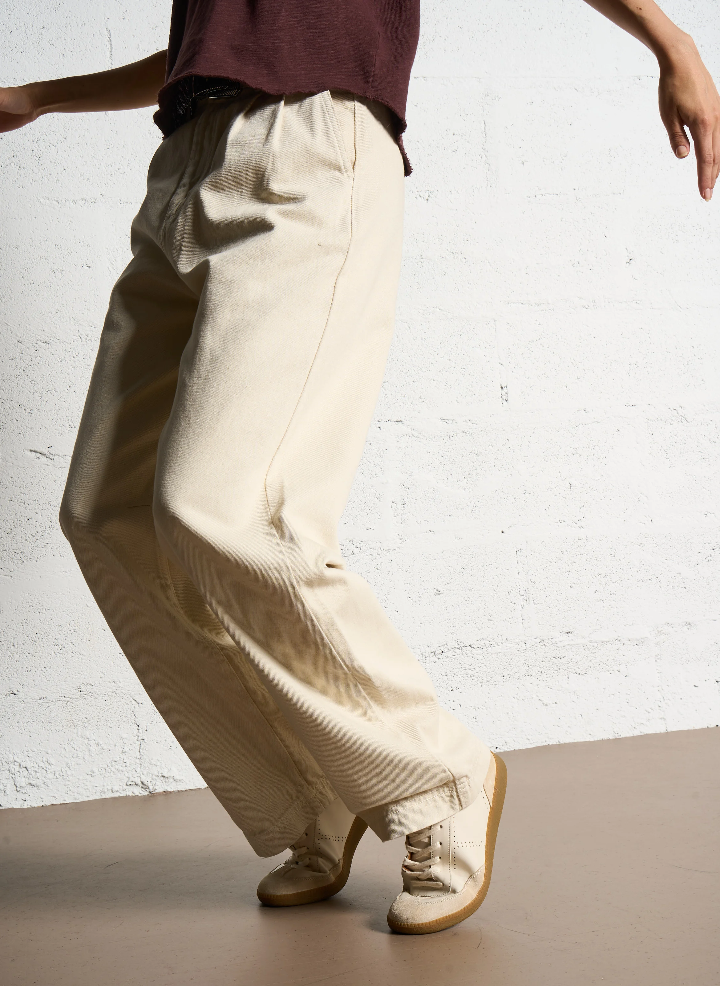 SOLVEIG - Baskets basses en cuir | Multicolore
