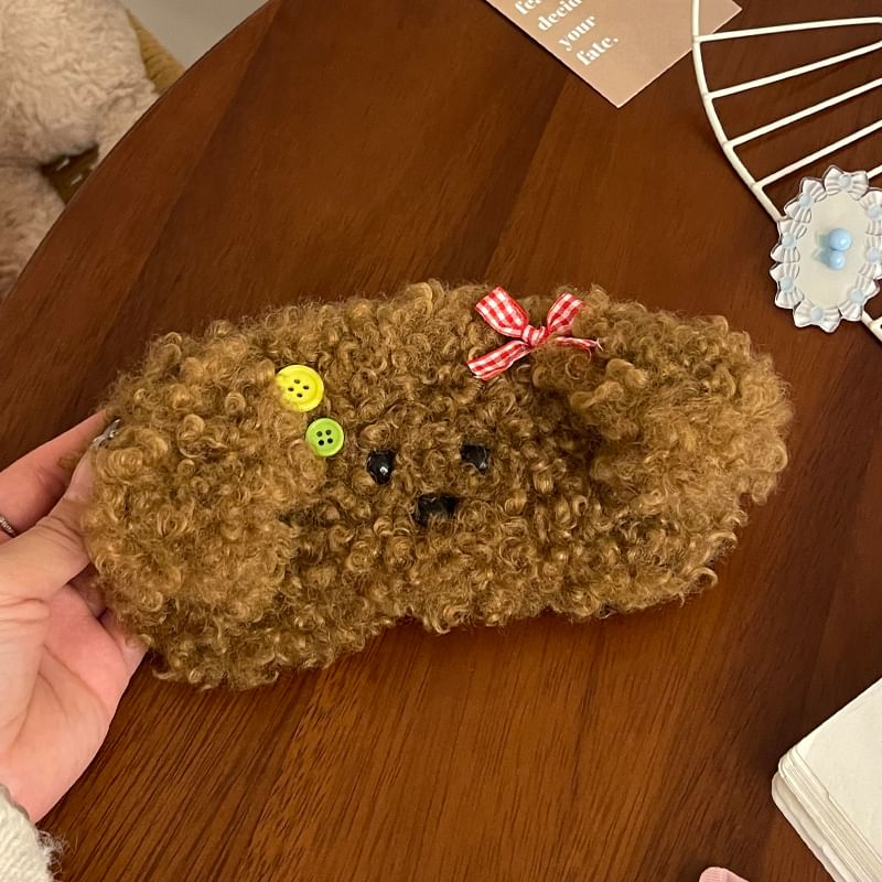 Michu - Honden Chenille Slaapmasker