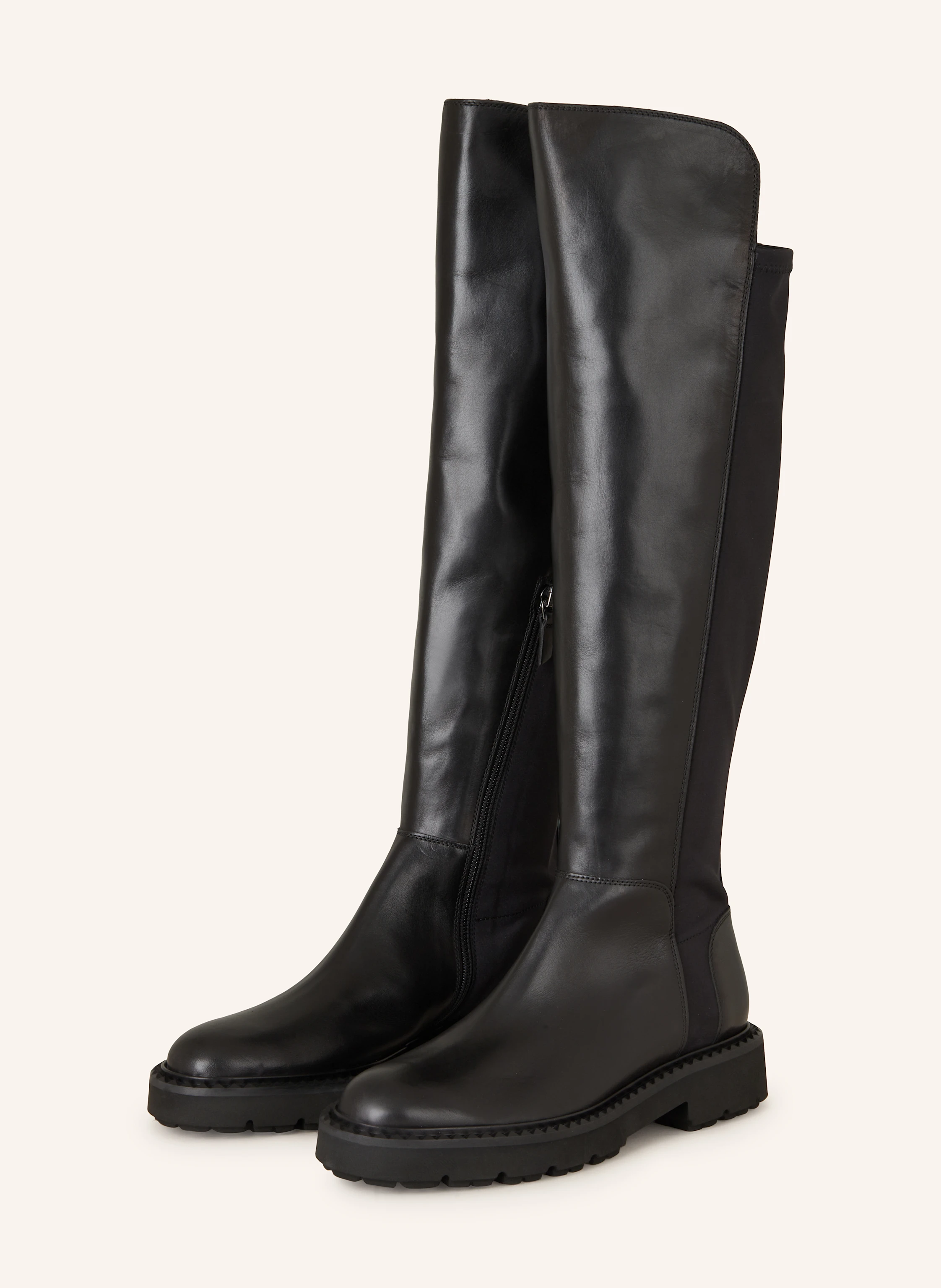 KENNEL & SCHMENGER Overknee-Stiefel FREDA im Materialmix