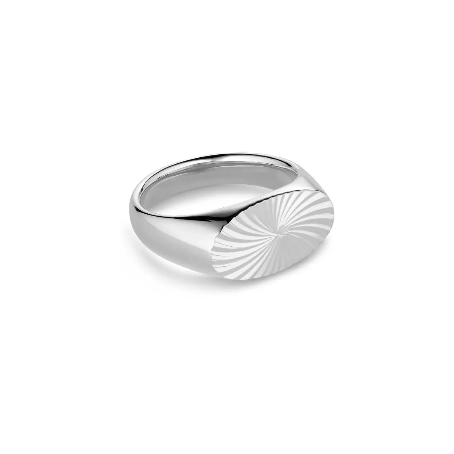 Jane Kønig Reflection Signet Ring Sølv RSR01-S-AW2000_50