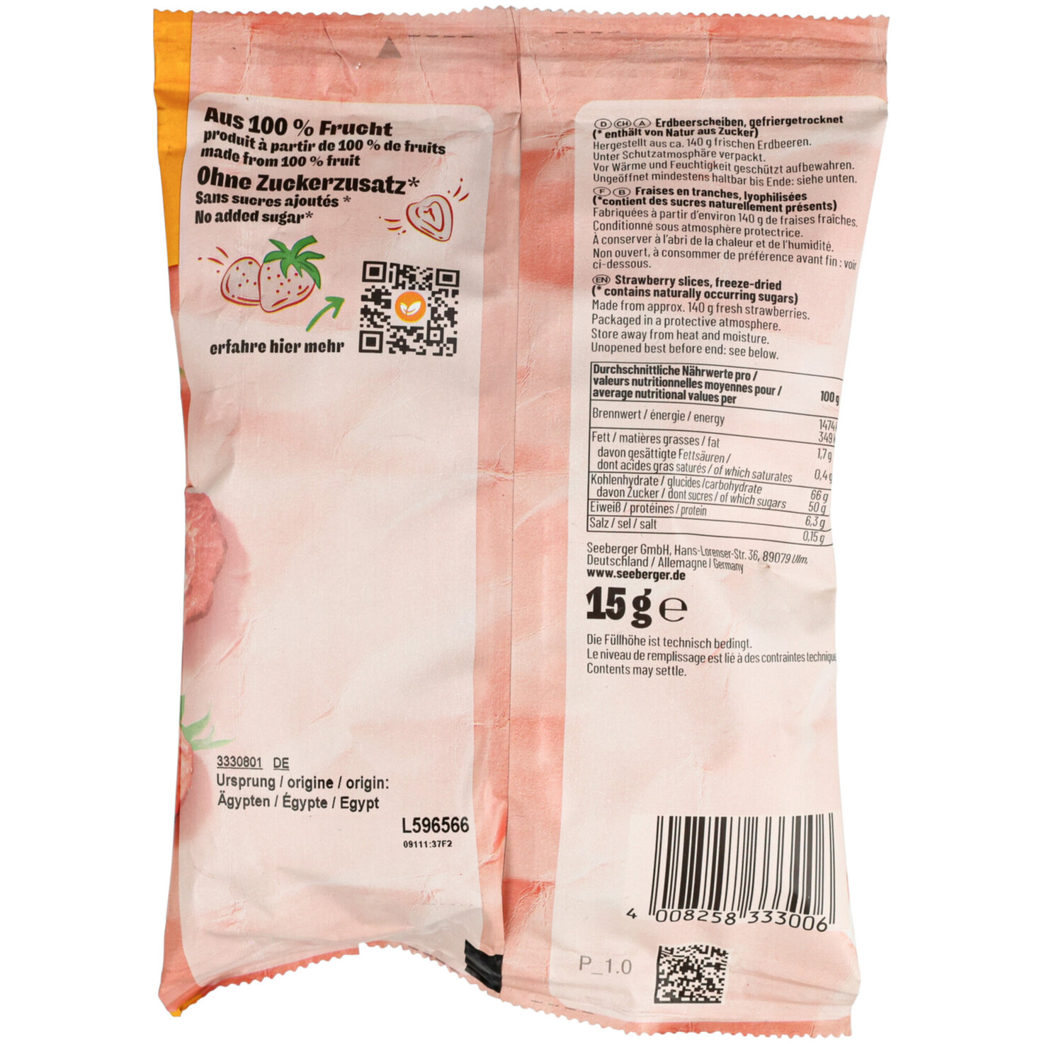Seeberger Crunchy Erdbeeren