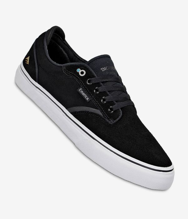 Emerica Dickson Schuh (black white gold)