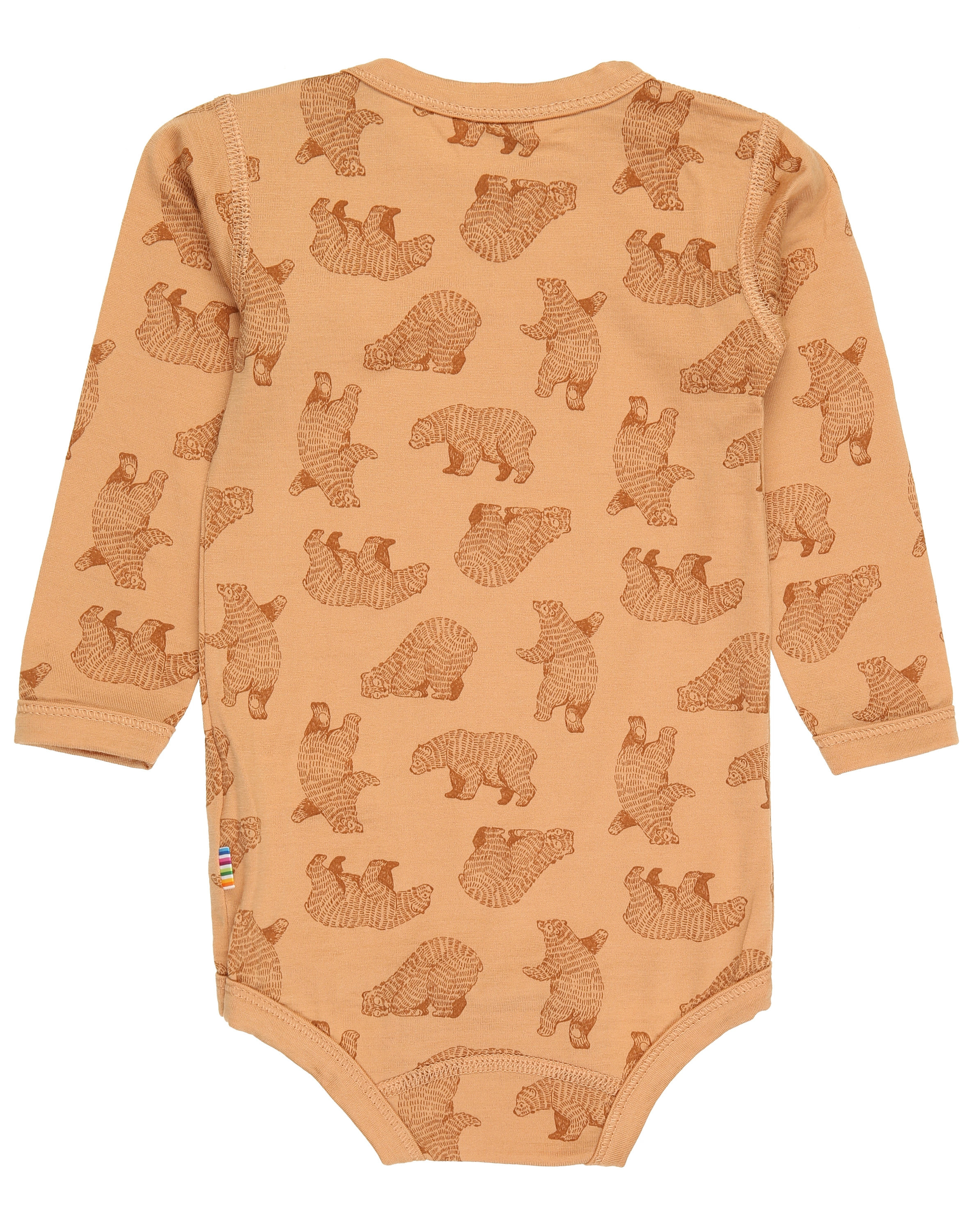 Langarm-Body 620 - BEAR AOP in copper