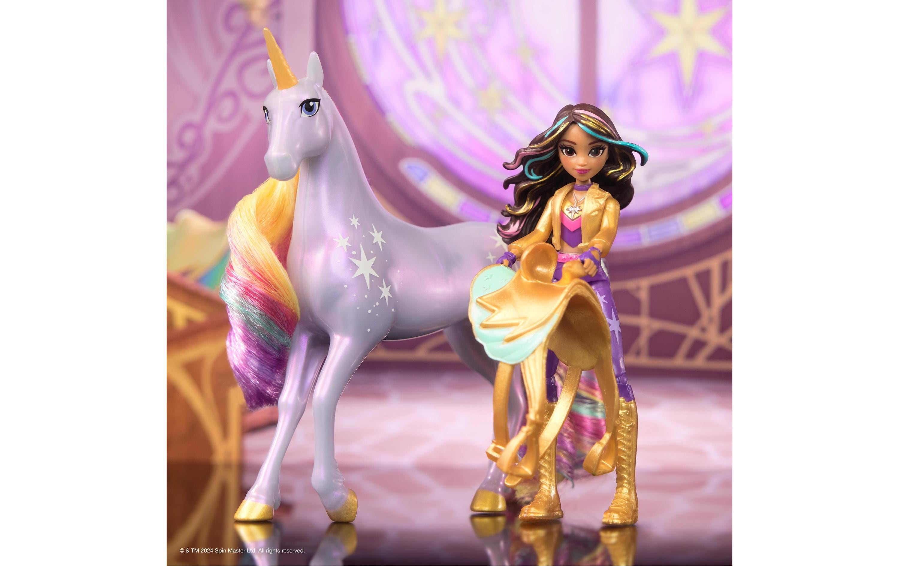 Unicorn Academy Sophia Doll & Wildstar UnicornPuppe Sophia und Einhorn Wildstar für Kinder