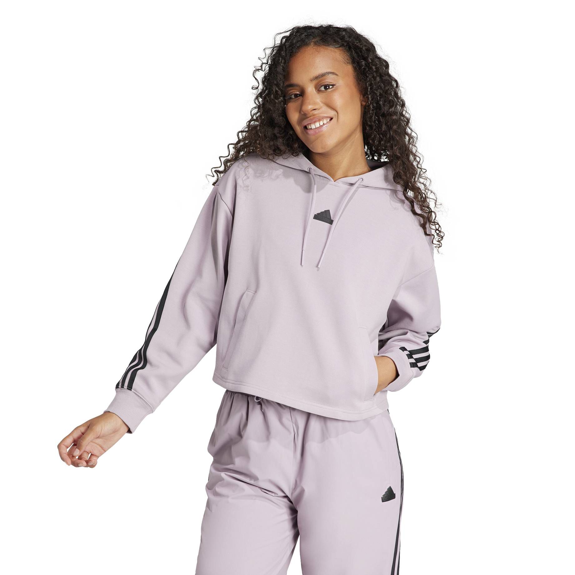 adidas Sportswear| Damen Hoodie FUTURE ICONS 3 STRIPES
