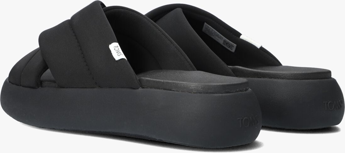 TOMS zwarte toms slippers alpargata mallow crossover