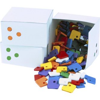 Protections angulaires pour clés, carton de 100 pièces
