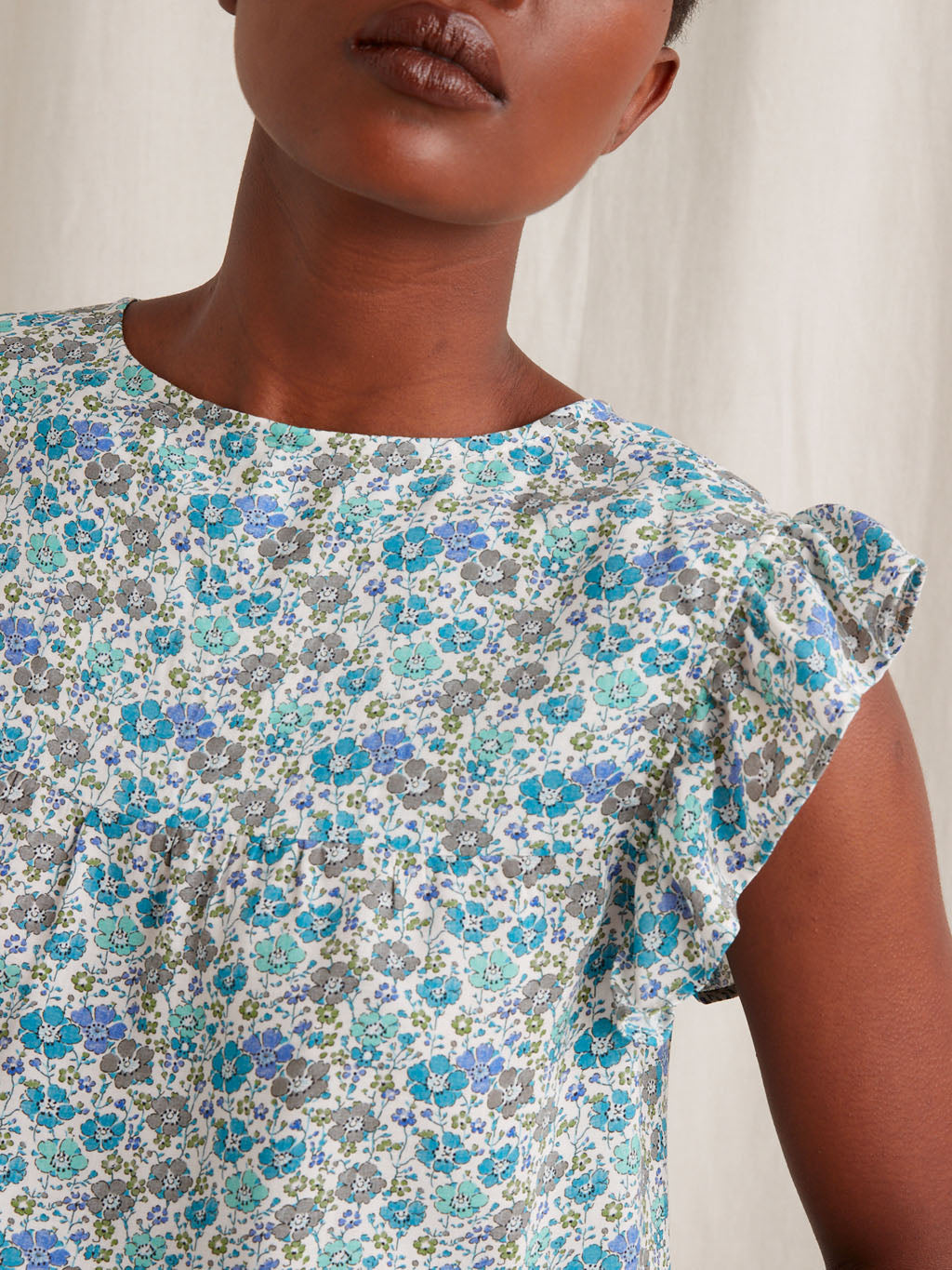 Top femme tissu Liberty - Limited Collection