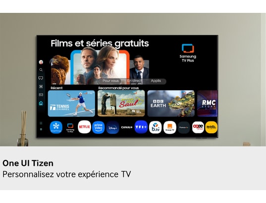 SAMSUNG - TV QLED 4K 108 cm TQ43Q7F4 Vision AI 2025