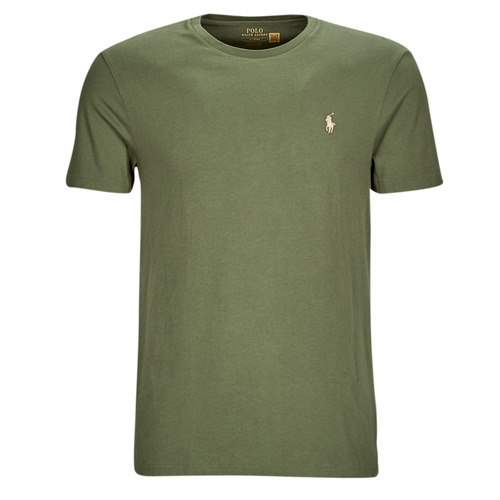 Polo Ralph Lauren - T-SHIRT AJUSTE EN COTON Kaki / Dark / Sage