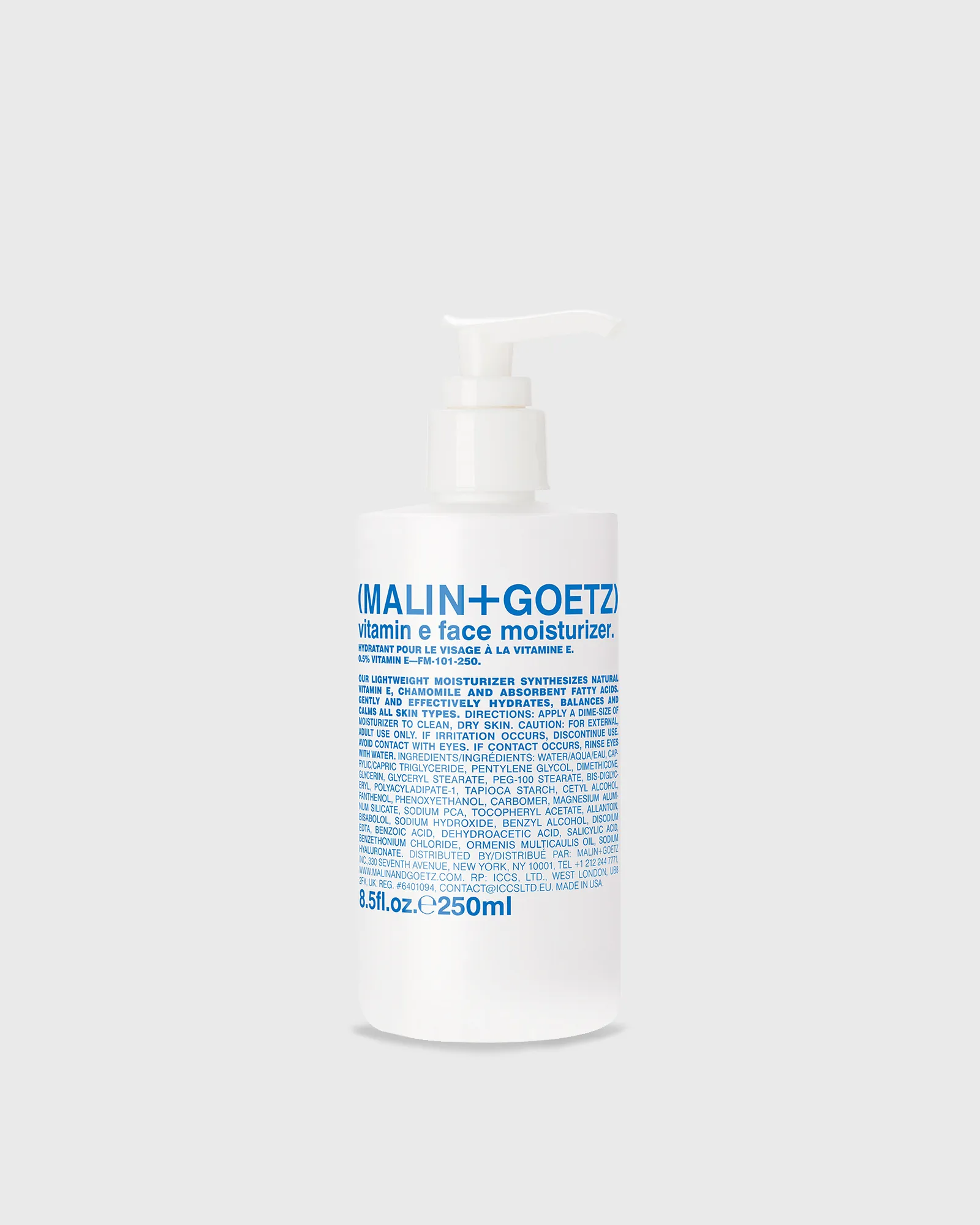 Malin + Goetz Vitamin E Face Moisturizer - 250 ml