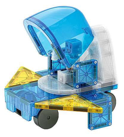 Magna-Tiles Magnets?t - 32 Dele - Space + MicroMAGS