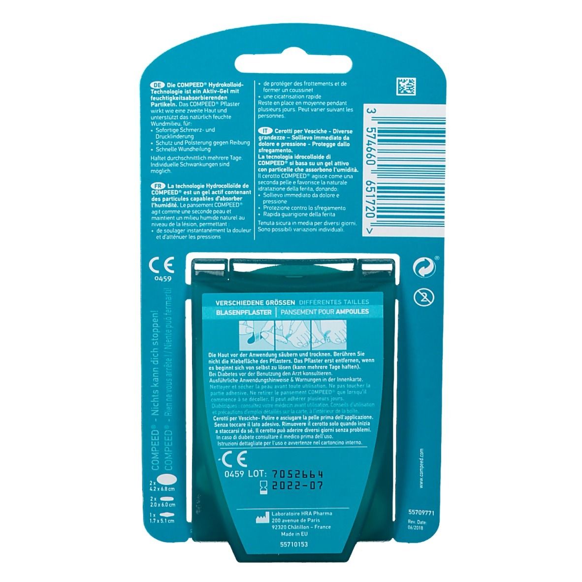 Compeed® Blasenpflaster Mixpack