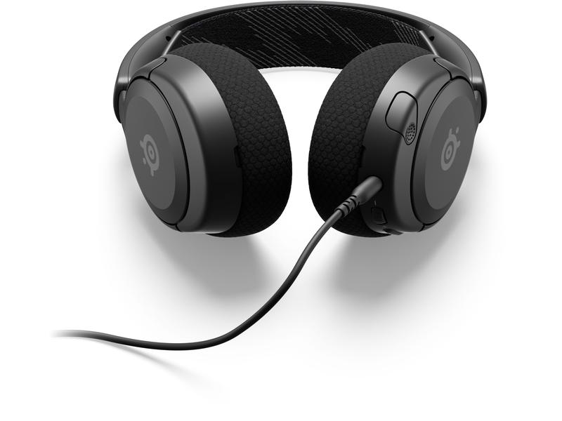 Steel Series Headset Arctis Nova 1 Schwarz Over-Ear Gaming-Headset mit Surround-Sound