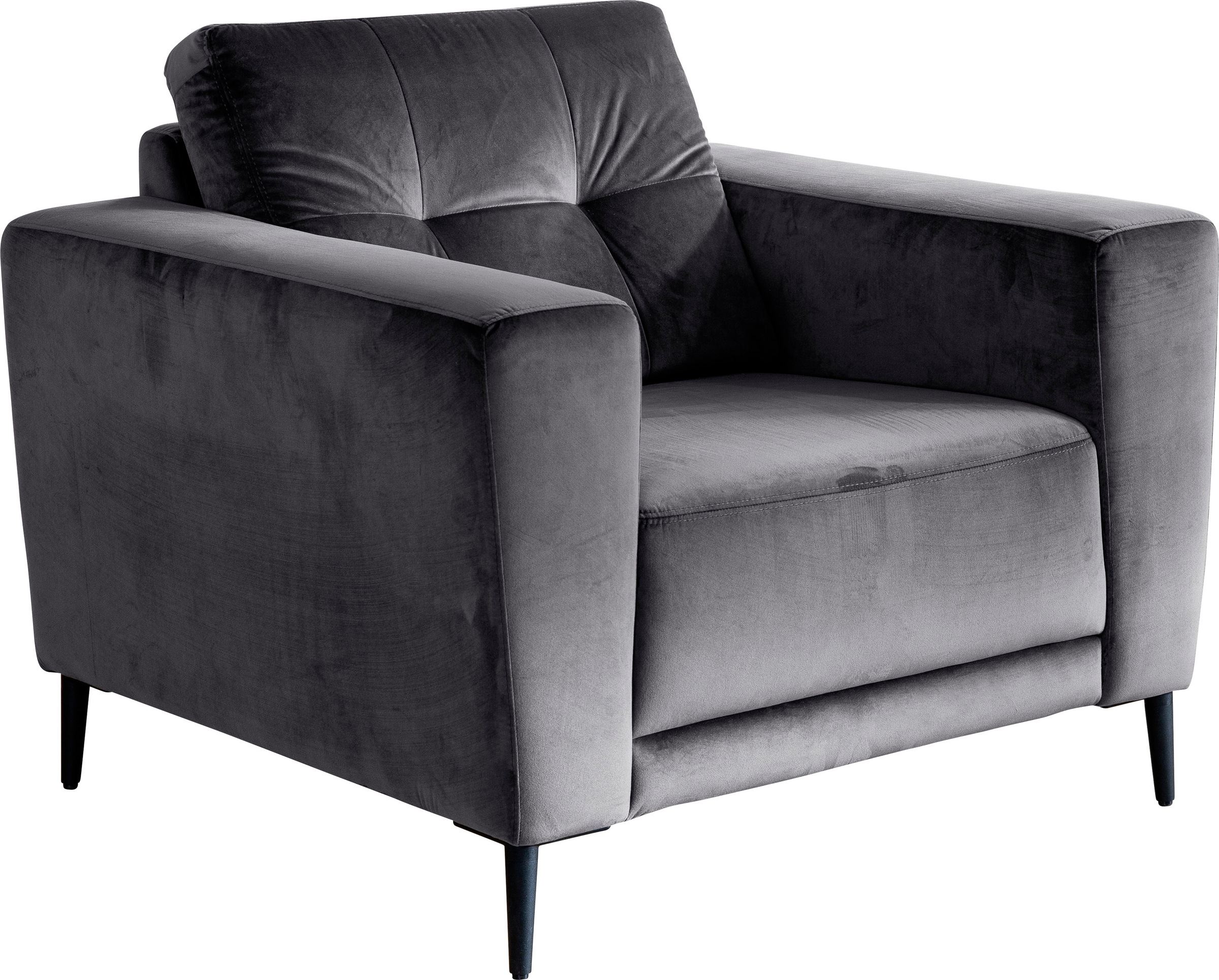 Trends by HG Sessel »Barcelona« mit Metallfuss, frei im Raum stellbar