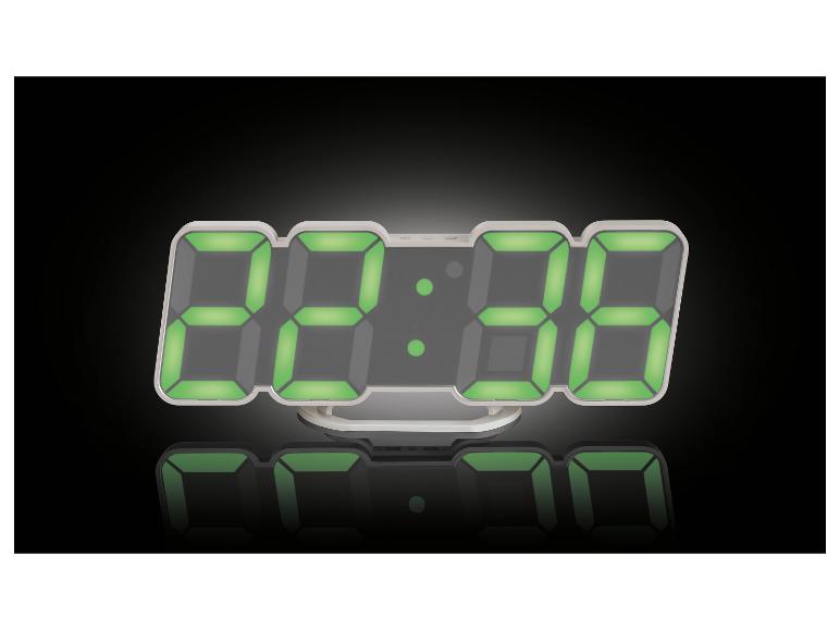 LED-klok met wekker