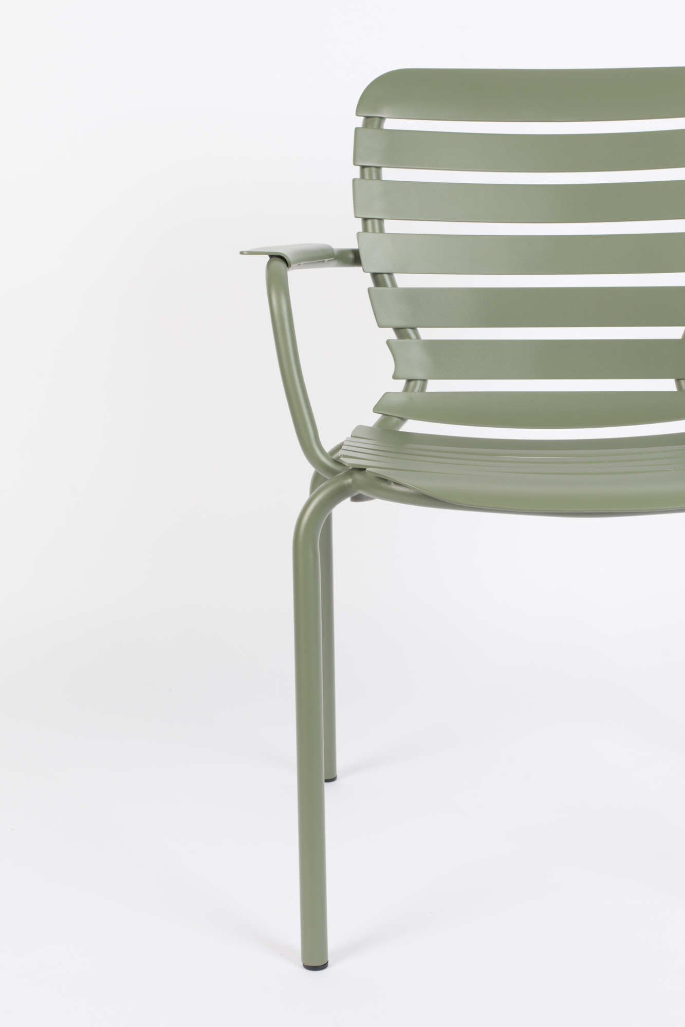 Tuinstoel Vondel  met armleuning groen