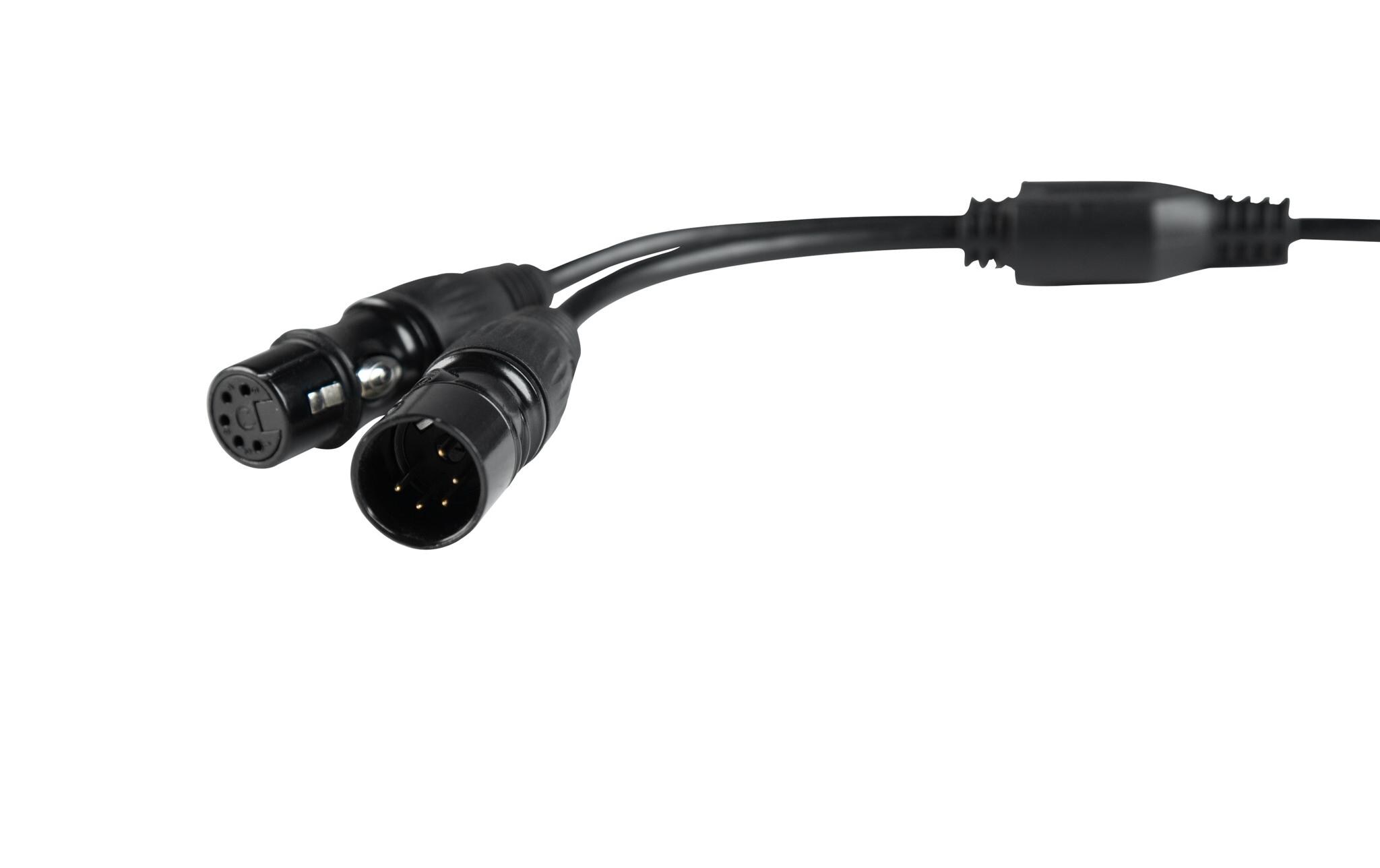 Kabel CB-DMX-ACP-1/2DMX Adapter Kabel mit Aviation Stecker