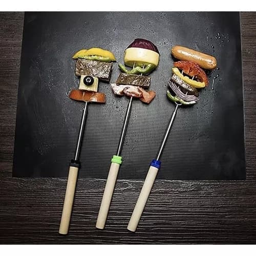 5-Pak - Grillmatte / Non-Stick Matte til Grill