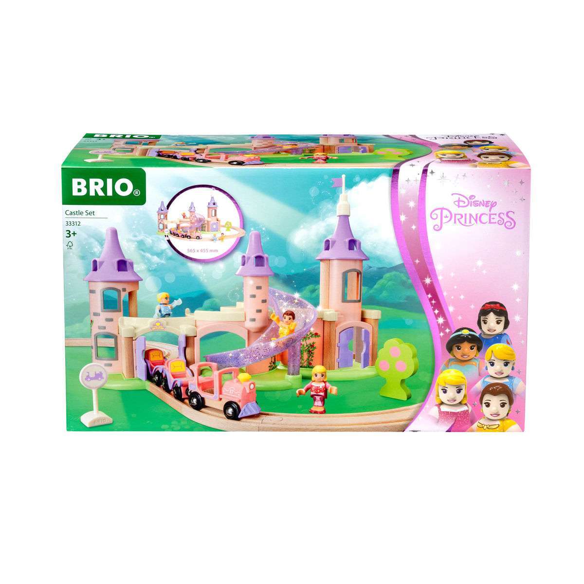 BRIO Spiel Disney Princess Traumschloss Eisenbahn-Set