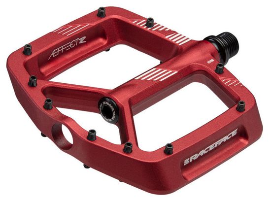 Paire de Pédales Plates Race Face Aeffect R Rouge